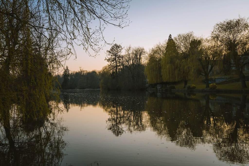 Le Chalet Du Bout Du Monde, En Bord De Riviere ! Grez-sur-Loing Bagian luar foto