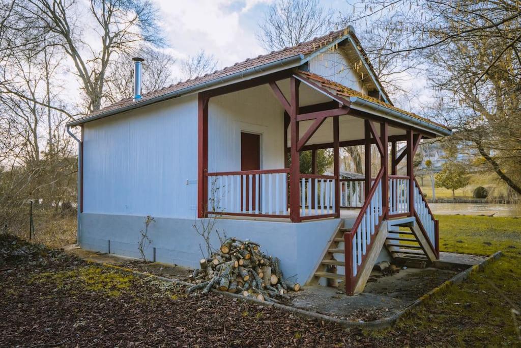 Le Chalet Du Bout Du Monde, En Bord De Riviere ! Grez-sur-Loing Bagian luar foto