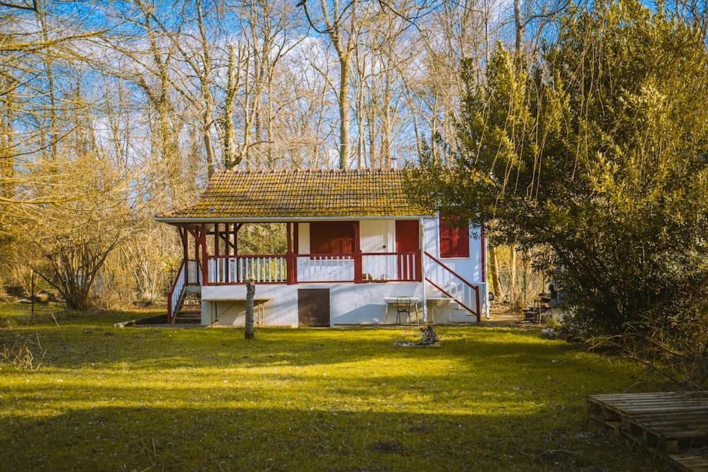 Le Chalet Du Bout Du Monde, En Bord De Riviere ! Grez-sur-Loing Bagian luar foto